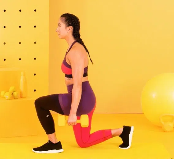 Alternating reverse lunge